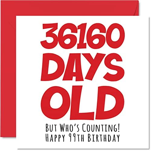 21st Birthday Card for Men Women Him Her - 7670 Days Old - Funny Adult Twenty-One Twenty-First Happy Birthday Card for Brother Sister Son Daughter Cousin, 145mm x 145mm Humour Joke Greeting Cards