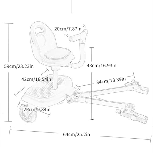 Accessoire poussette multifonction avec plaque de support stable - 4