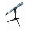 Quiklok Desktop Tripod Mic Stand with Mic Clip - Clamshell Package #1