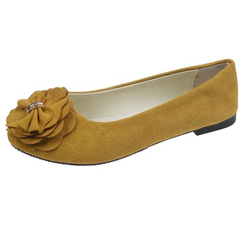 Bow Dolly Shoes Women Closed Toe Ballet Flat