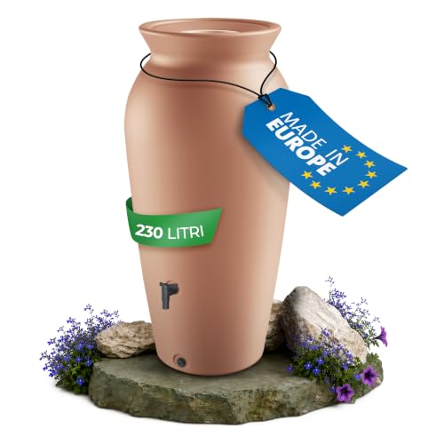 serbatoio raccolta acqua piovana fuori terra YourCasa Serbatoio Acqua Piovana 230 L