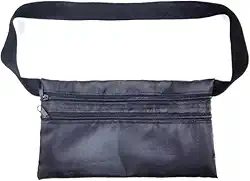 Doleira Porta Dolar Documentos Cartões Anti Furto Segurança Pochete Porta Dinheiro Ajustável