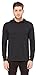 Bella + Canvas Unisex Jersey Long Sleeve Hoodie (Charcoal Black Triblend) (M)