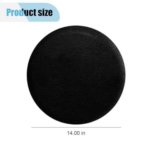 Image of Spare Tire Cover, Universal Fit for Trailer, RV, SUV, Truck and Many Vehicle, Waterproof & Dust-Proof PVC Leather Tire Wheel Soft Cover, 25-27 Inch Weatherproof Tire Protector (14 inch)