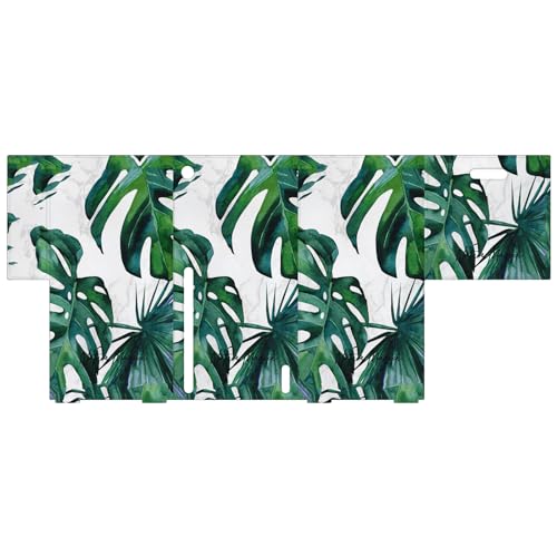 Enveloppement Xbox Series X feuillage vert pour salon design - 2