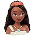 Disney Princess Moana 2 Styling Head, 14-Pieces, Pretend Play, Kids Toys for Ages 3 Up by Just Play