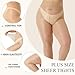 Aaronano 2 Pairs Women's Shiny Pantyhose Plus Size Oil Sheer Tights High Waist Shimmer Stockings（Natural+Black, XXXL-XXXXL）