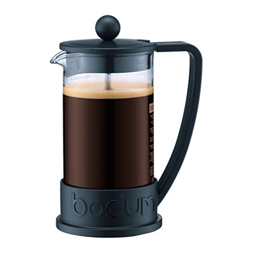 Image of Bodum K11451-01US Barista Bistro French Press 3 Piece Set, Black