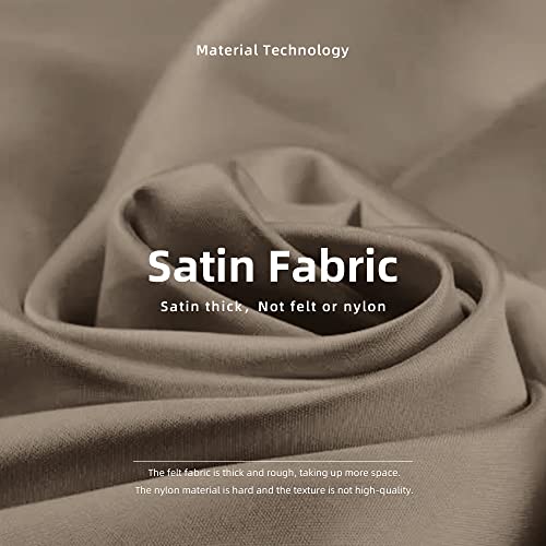 Dgaz Purse Organizer Silky Smooth,Silk,Luxury Handbag Tote In Bag Shapers, Women- Fits Picotin18/22Bags (Etoupe Grey, Pc18) #TOP1