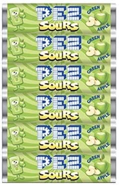 Miniatura 4 de PezCandy Pez Apple Blossom Shopkins - Dispensador de pez en bolsa de violonchelo con 2 rollos de caramelo + paquete de 6 rollos de repuestos de