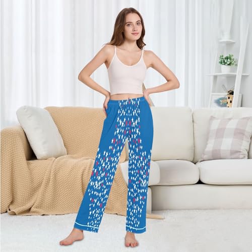 Pantalon de pyjama décontracté à cordon pour vos soirées cocooning à la maison - 5