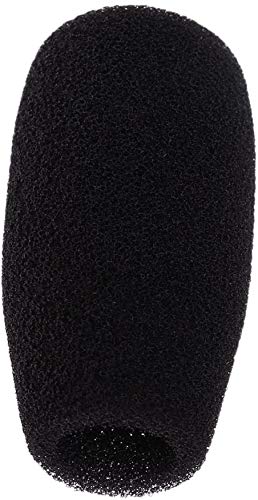 N/W Microphone Foam Covers Gooseneck Condenser Mic Windscreens 5pcs - Black (48x12mm)