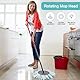 4 Stück Ersatzkopf für Leifheit Clean Twist Disc Mop Micro Set,2-Faser-System für Leifheit Clean Twist M Wischmopp Rund Bodenwischer Ersatzteile, für alle Bodenarten Schmutzaufnahme