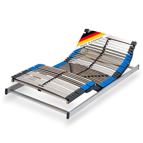 CubeSleep 7-Zonen Motor-Lattenrost Pure 44-Leisten 90x200cm | elektrisch...