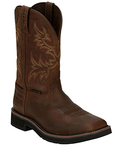 Justin Men's Driller 11'' Square Toe Work Boot