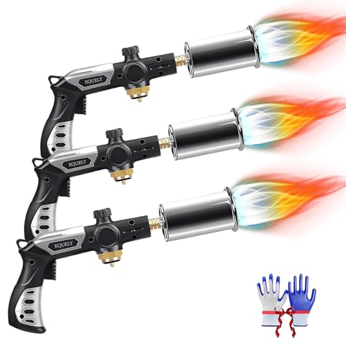 Nuevo Modelo 2026, Lanzflamas De Alta Temperatura Para Hornear Y Parrilla, Cabeza De Soplete Ajustable, Encendedor Para Barbacoa(3pcs)