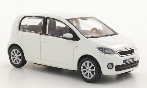 Preisvergleich Produktbild Skoda Citigo, weiss, 5-Türer, 2012, Modellauto, Abrex 1:43