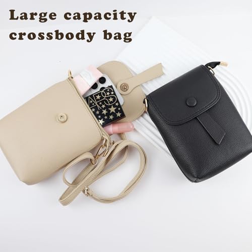 Crossbody Bags, PU Leather Crossbody Handbag Crossbody Purse with Adjustable Strap for Women, Phone Crossbody Bag4