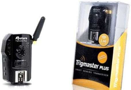 Aputure Trigmaster Plus 2.4G TX3N Remote Flash Trigger and Shutter Cable Release for Nikon D5100, D3100, D7000, D5000, D90, D3200