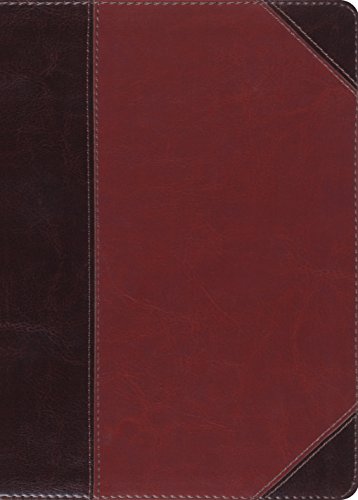 ESV MacArthur Study Bible (TruTone, Brown/Cordovan, Portfolio Design)