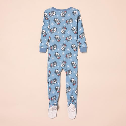 Amazon-Essentials-Disney-Marvel-Star-Wars-Unisex-Babies-and-Toddlers-Snug-Fit-Cotton-Footed-Pajamas-Multipacks