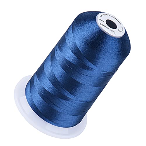 Image of Simthread 5000M 40WT Polyester Embroidery Thread, S067 | 5000M 40WT polyester thread feeds smoothly for machine embroidery, monograms, logos, patches and quilting.