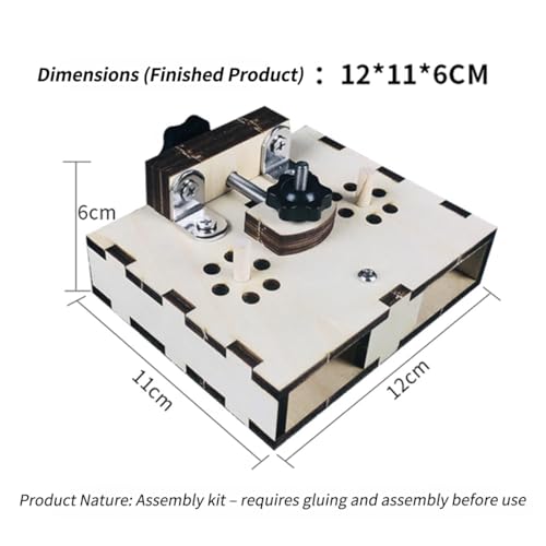 3D Wooden Sailing Ship Models Tool Set - Tank-Style Wooden Plank Bending Tool with Spare Multi-Arc Pressing Blocks and Support Columns, Essential Equipment for Adult Hobbyists - Image 8