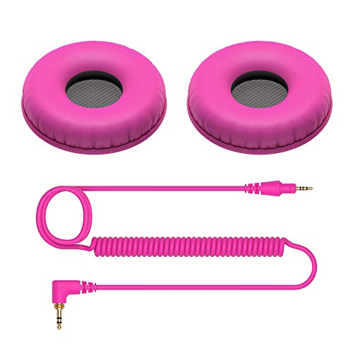 Image of Pioneer DJ HDJ-CUE1BT On-Ear Bluetooth DJ Headphone with HC-CP08-V CUE1 Series Ear Pad and Cord