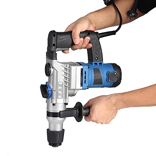 QHYXT 2000 W Hochleistungs-Elektro-Bohrhammer Schlagbohrmaschine Bohrmaschine Multifunktions-Betonbrecher mit…