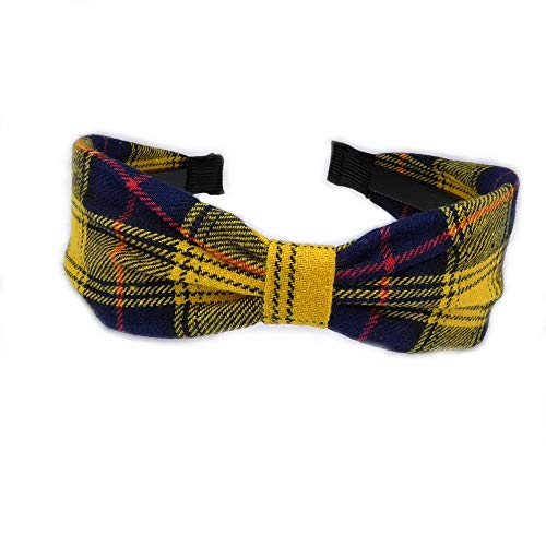 Cerchietto per capelli con fiocco in tessuto