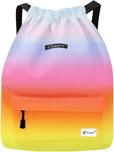 Waterproof Swimming Bags Drawstring Gym Bags Beach Bags Backpacks for Adults