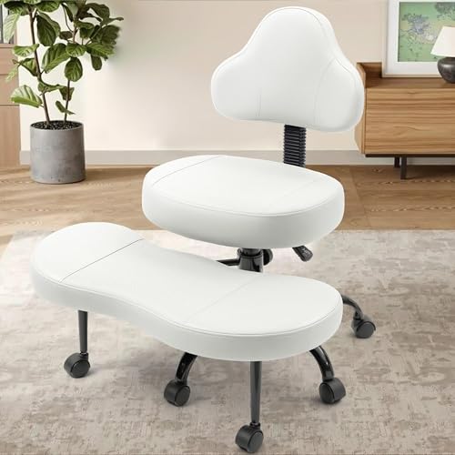 AtHope Cross Legged Office Chair, Criss Cross Desk Chair...