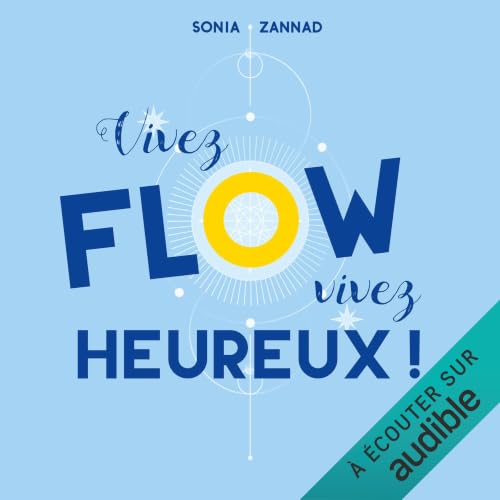 Diseño de la portada del título Vivez flow, vivez heureux