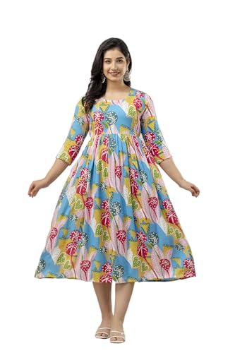Image of New Elite Rayon Anarkali Maternity Feeding Kurti with Both Side Zipper