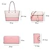 Women-Fashion-Synthetic-Leather-Handbags-Tote-Bag-Shoulder-Bag-Top-Handle-Satchel-Purse-Set-4pcs Women Fashion Synthetic Leather Handbags Tote Bag Shoulder Bag Top Handle Satchel Purse Set 4pcs