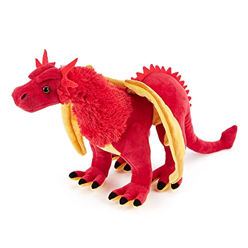 Zappi Co Childrens Stuffed Soft Cuddly Large Plush Toy Lifelike Stuffed Animal for Boys Kids (43cm Length) (Dragon Red) - Image 3