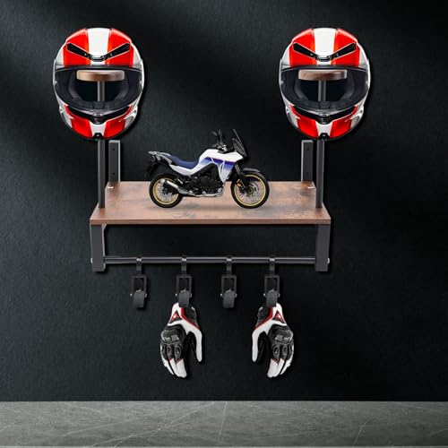 Aichilra Soporte de Pared para Casco Moto