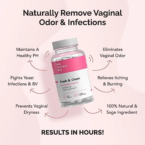 her fantasy box  fresh amp clean ph-restore vaginal suppositories  boric acid for ph balance odor control amp comfort  30 vegan suppositories