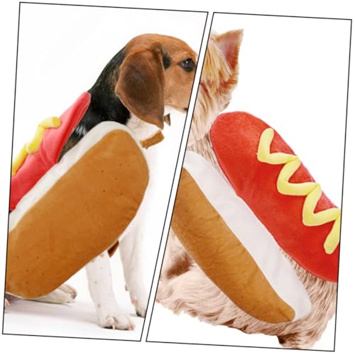 Disfraz para perros y gatos Mipcase diseño hamburguesa L miniatura 5