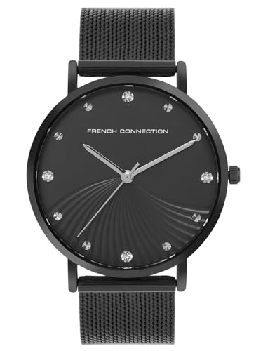 French Connection Analog Black Dial Womens Watch-FCC01BM-B (B0CSSQPGR9) Amazon Price History, Amazon Price Tracker
