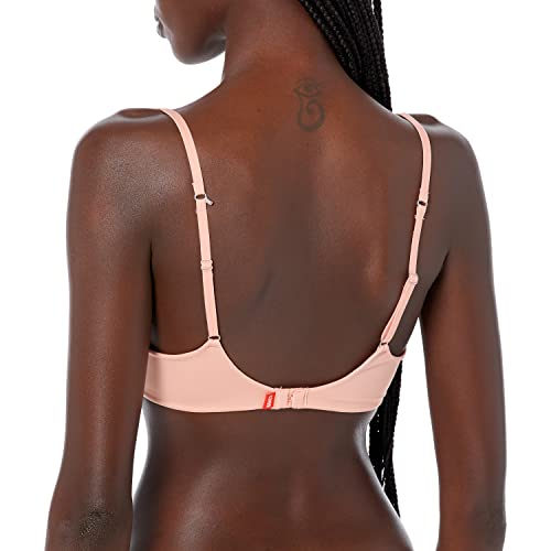 Hanes Womens Eco Luxe Lightly Lined T-Shirt Underwire Dhy206 T Shirt Bra, Pink Gleam, 36C Us #TOP1