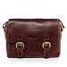 Produktbild SID & VAIN Messenger bag YALE aus Premium Leder I Schultertasche für Herren und Damen I Umhängetasche braun handgefertigt