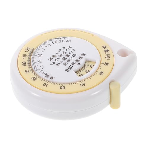 Veemoon Cinta Métrica Corporal Retráctil Suave para Medir Cintura Ropa Cinta Métrica Pequeña Telescópica para Mujer Costura Artesanía