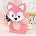 Produktbild JJSFJH Holz Fuchs Piggy Bank, Macht EIN perfektes einzigartiges Geschenk, Ersparnisse Piggy Bank for Kinder, Rosa