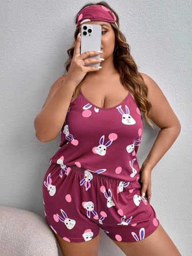 Image of Night Suit for Women - Soft Breathable Satin Fabric Stylish Shorts for Woman, Cute Printed Nightwear Western Co ord Set Sleepwear, Lounge Wear for Every Night