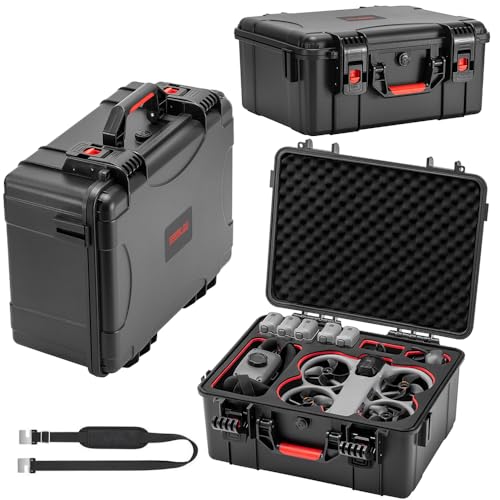 DJI Avata 360 Motion Fly More�R���{ �Ή� �L�����[�P�[�X �ی�P�[�X ���[�{�b�N�X �h���n�[�h�V�F�� �w�r�[�f���[�e�B�ی� �ψ��� �ϏՌ� �V�����_�[�X�g���b�v�t�� �����^�ъȒP