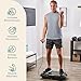 LifePro Vibration Plate Exercise Machine- Whole Body Vibration Fitness Trainer w/ Loop Bands - Vibrating Plate Exercise Machine With Remote, Balance Straps, Videos & Manual- 150Kg Max Load (Black)