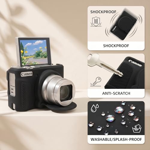 Funda de Silicona para Cámara Canon SX740 miniatura 4
