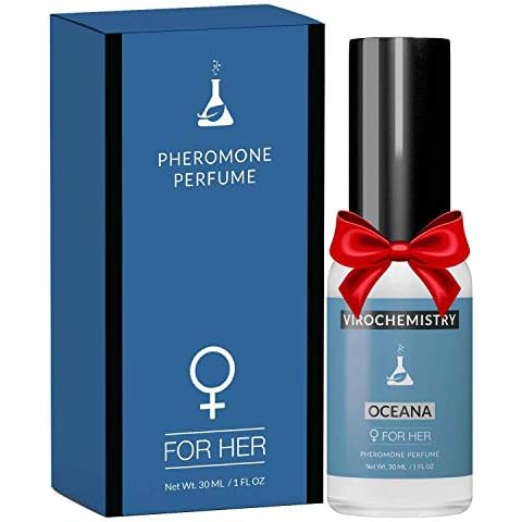 Pheromones For Women (Oceana) - Elegant, Ultra Strength Organic Fragrance Body Perfume Spray (1 Fl. Oz Spray) (Human Grade Pheromones to Attract Men) Cover
