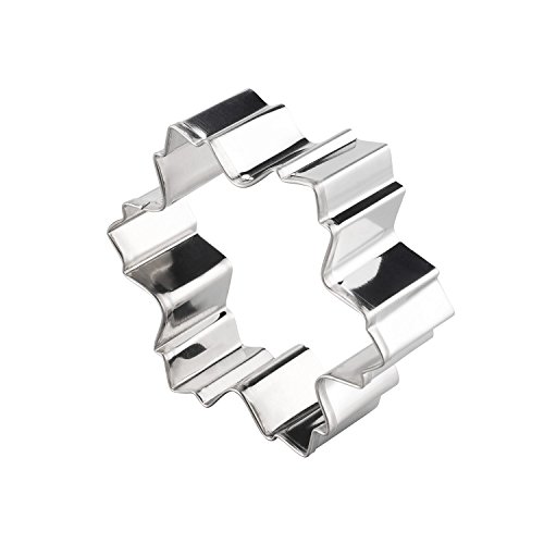 Cookie Cutters Snowflake Set - 9 Piece Christmas Cookie Cutters - 3D Christmas Tree Cookie Cutters - Stainless Steel Cookie Cutters For Holiday Winter - Christmas Cookie Cutters For Baking #TOP3